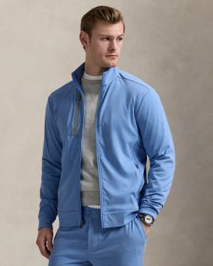 WARP TECH JERSEY FZ  BLAUW