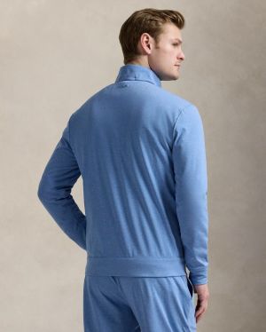WARP TECH JERSEY FZ  BLAUW