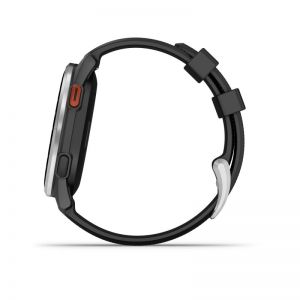 S44 43MM BLACK SILICONE 