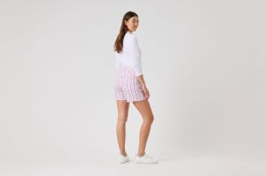 CHECKED 41 CM PINK