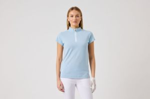 KIM CAP S HALF ZIP BLauw