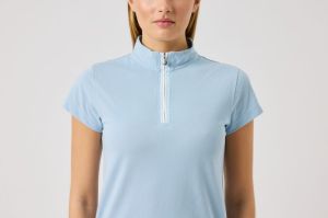 KIM CAP S HALF ZIP BLauw