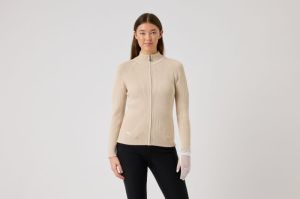 RIB LS BEIGE