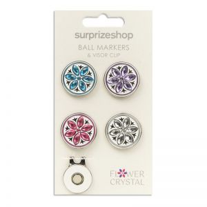 4 BALLMARKER +VISOR CLIP SET 