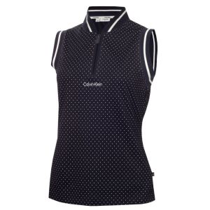 CAMILLA PRINTED SLESS NAVY