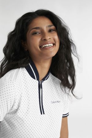 CAMILLA PRINTED SS WHITE