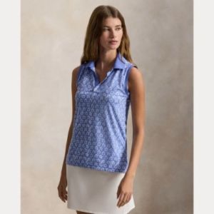 PRINTED LW AIR FLOW BLAUW