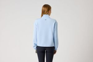 RELAXED MIDLAYER H N BLauw