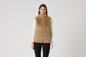 FUR VEST BEIGE