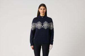 HALF NECK  NAVY