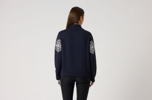 HALF NECK  NAVY