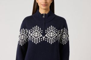 HALF NECK  NAVY