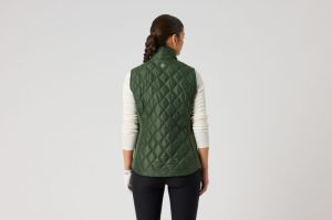 QUILT PADDED GROEN